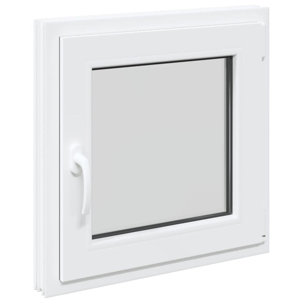 Finestra per Soffitta RISOR 60 x 60 cm PVC e Vetro Bianco CFW3807990