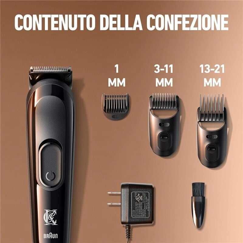 GILLETTE KING C. KIT PROFESSIONALE REGOLABARBA UOMO 3PZ RASOIO ELETTRICO