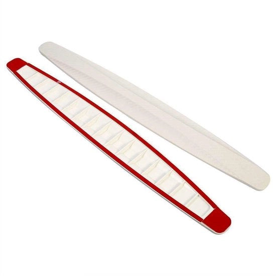 Protezione Stoßstanga 2 pezzi - Accessorio Auto - Resistente allo Shock - Duraturo - Bianco