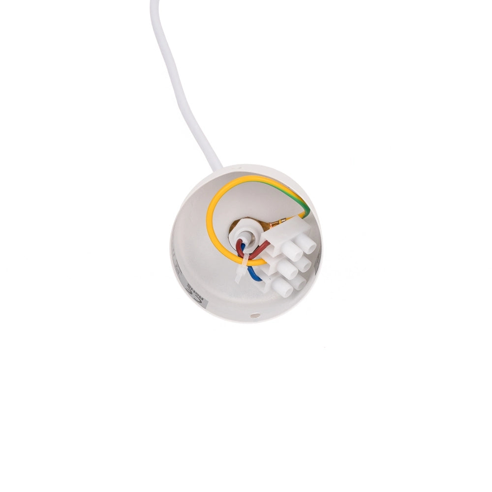 Lampada a sospensione bianca tubo alluminio GU10 V-TAC VT-976