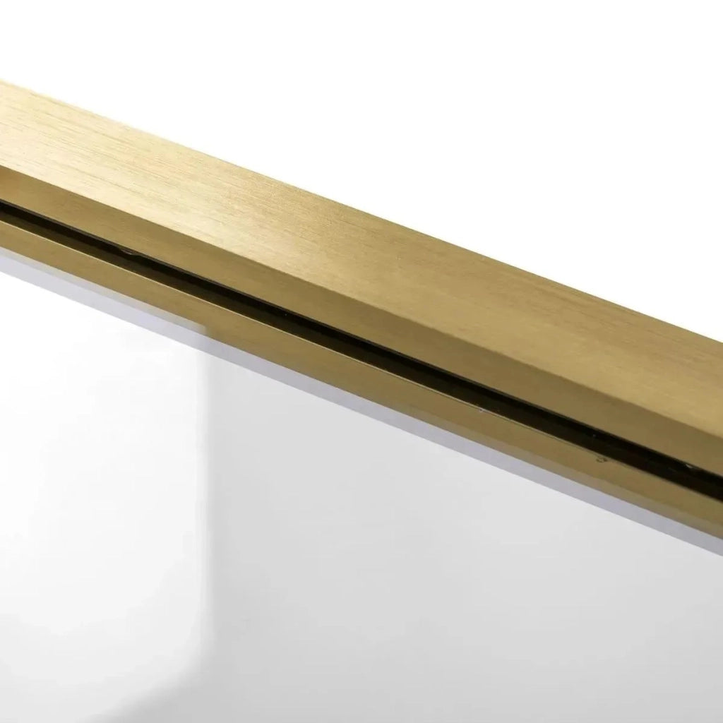 Cabina Doccia Diamond 100x100 Brush Gold