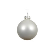 Pallina Vt opaco bianco neve d8cm