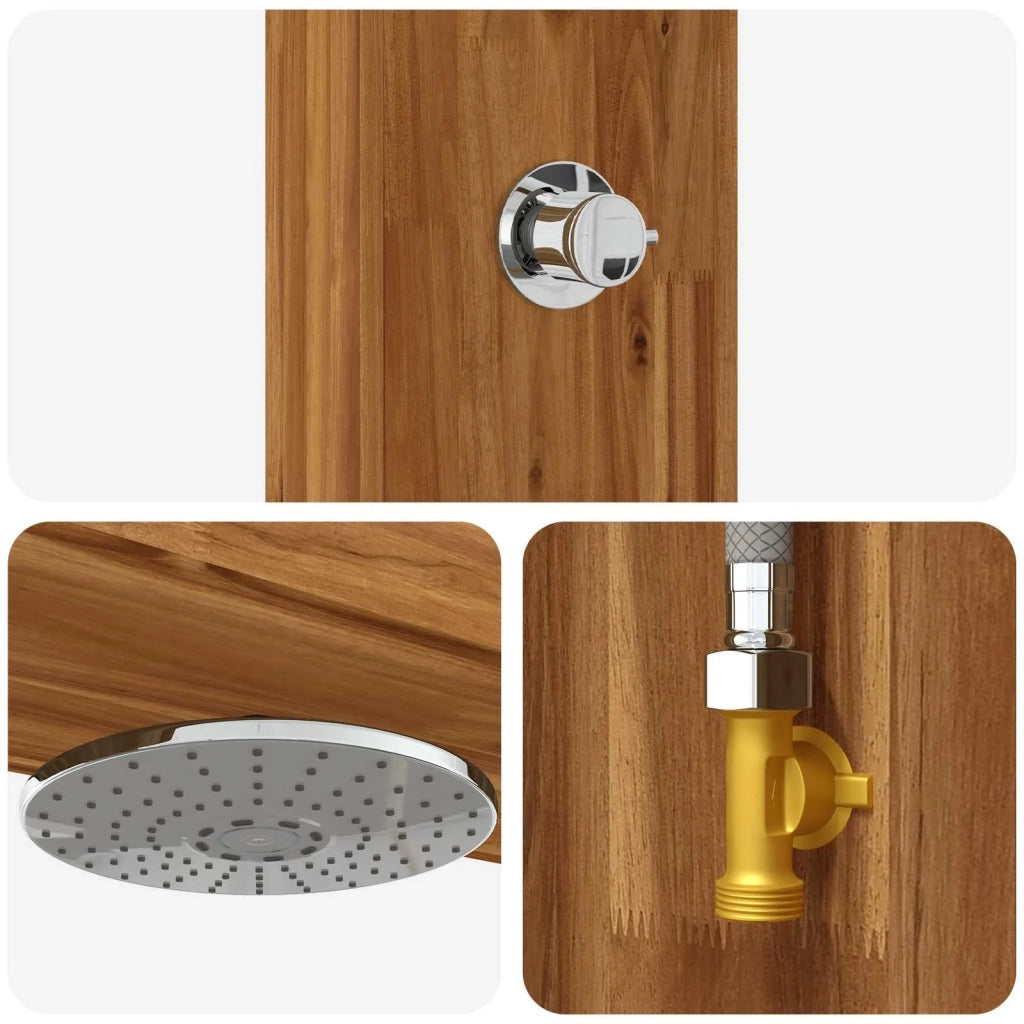 Doccia da esterno 226 cm Naturale 903114