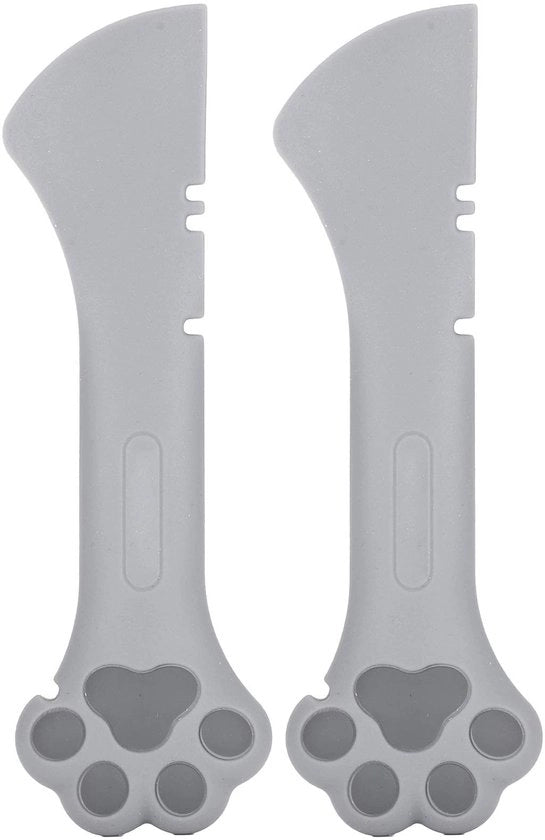 Apriporta Leggero - Multifunzionale - Silicone - Utensile per Animali - Cibo - Facile da Pulire - Strumento per Animali