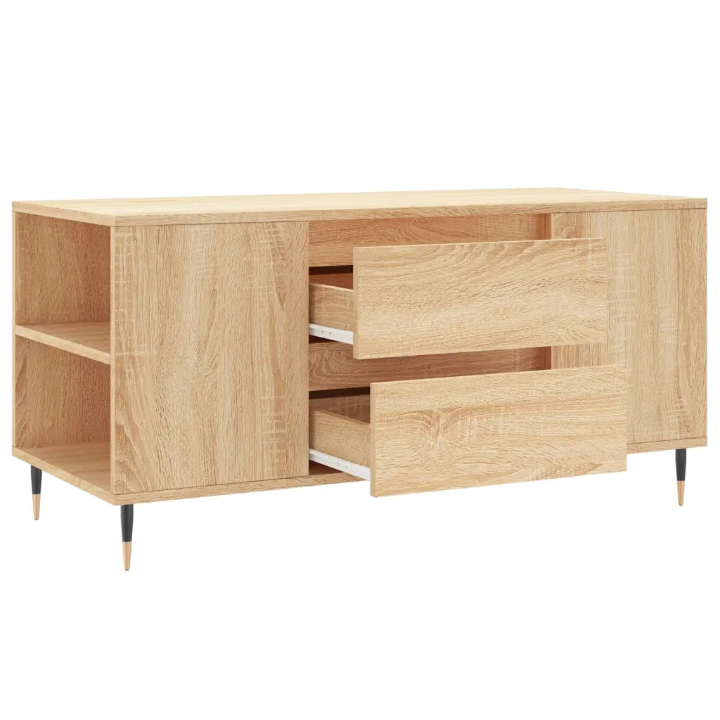 Tavolino salotto | Tavolino da caff¨¨ | Tavolino da Soggiorno Rovere Sonoma 102x44,5x50 cm Legno Multistrato
