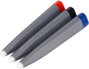 Penna Stylus Duotouch - ABS - Penna per Tasti Tattili - Penna Ottica - Penna per Lavagna - 3 Pezzi - Adatto per Schermi Multimediali - Penna per Tasti Tattili