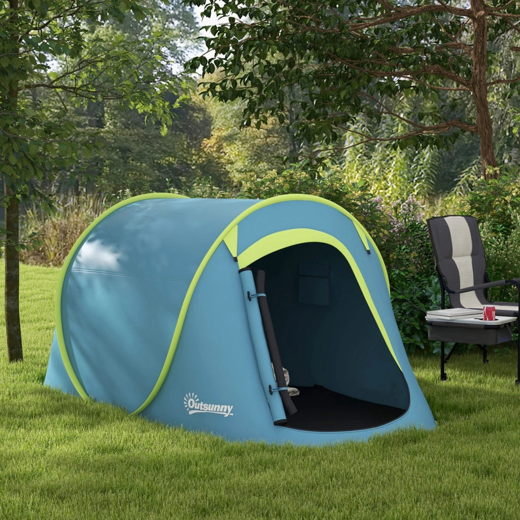 Tenda da Campeggio ¨C Minimal ¨C Blu 245x148x105 cm