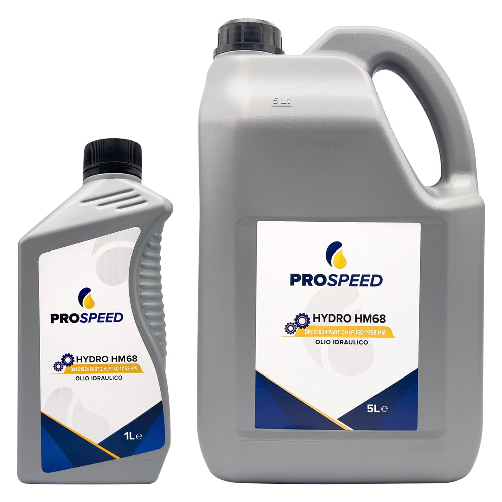 OLIO IDRAULICO 'HYDRO HM68' lt. 5- 4 pezzi  - PROSPEED