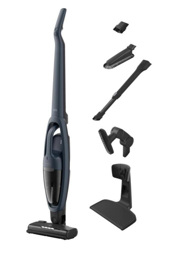 AEG 900 402 210 Serie 5000 Aspirapolvere Verticale Cordless Senza Sacco 0,3 L 29 W 45 min 79 dB colore Blu Denim