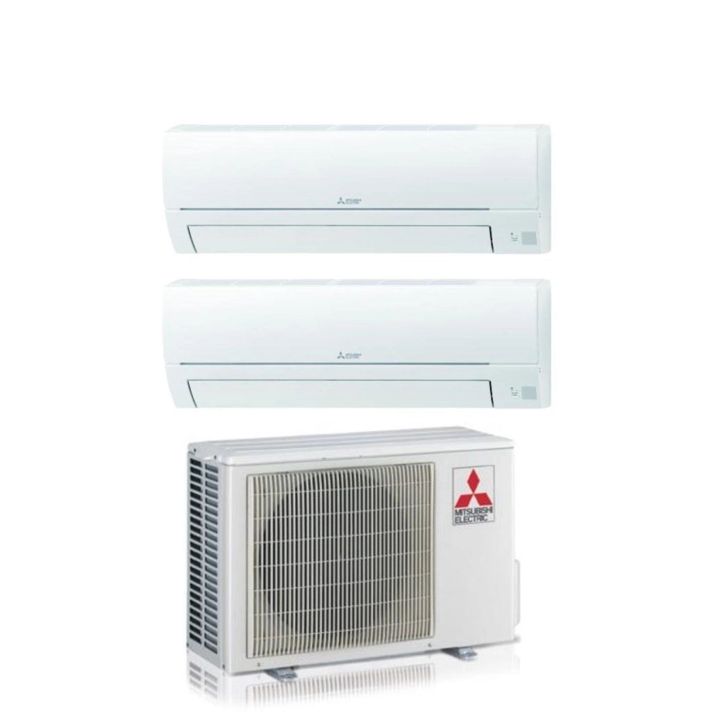 Condizionatore Dual Split Mitsubishi Electric Smart MSZ-HR 9+12 con MXZ-2HA40VF R-32 Wi-Fi Optional