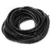 Organizzatore di cavi flessibile 10M x 8mm - Sistema di gestione dei cavi - Organizzazione dei cavi - PVC duraturo - Facile da pulire - Molteplici applicazioni - Avvolgimento cavi