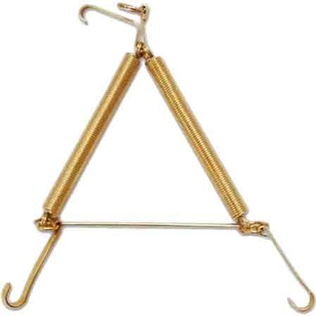 APPENDIPIATTI A MOLLA n° 4 - per  EE ? 32 EE ·46 cm - 10 pezzi