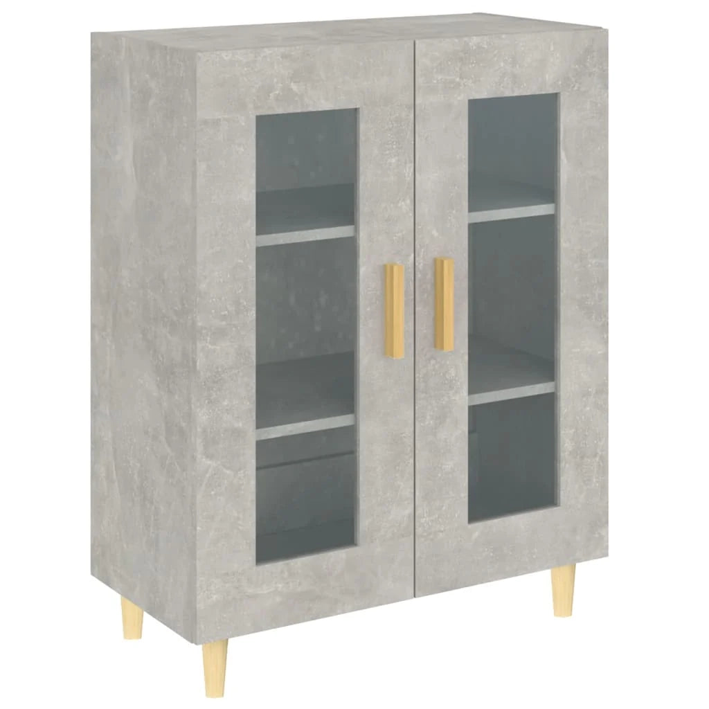 Buffet credenza cassettiera armadio mobile contenitore organizer per cucina soggiorno salotto 69,5 x 34 x 90 cm legno ingegnerizzato grigio 02_0032038