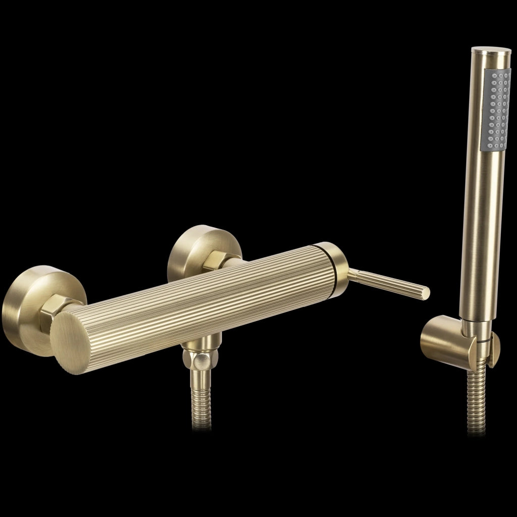 Rubinetto Doccia Rea Argon Brush Gold