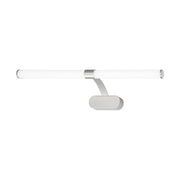 Applique Moderna Runt Plastica Cromo Opaco Led Integrato 9W 4000K