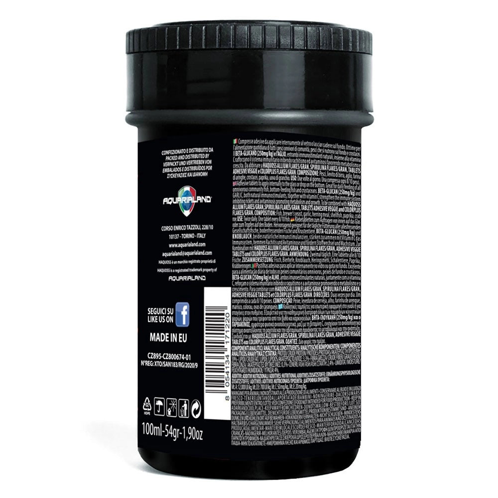 Haquoss Tablets Adhesive Basic 100ml - pastiglie adesive per pesci da fondo
