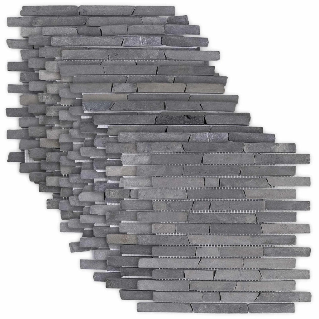 Piastrelle Mosaico Grigio 30 x 30 cm Marmo 42033524