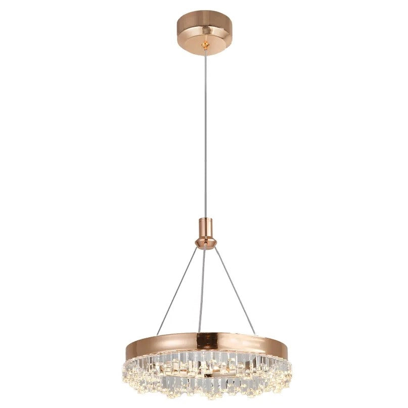 Lampada A Sospensione Led Lhj097-cp Gold