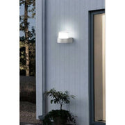 Trade Shop - Applique Moderna A Led Grigio Esterno Da Parete 7 W Luce 6500k 3000k 4000k Es57 - -bianco Freddo      -