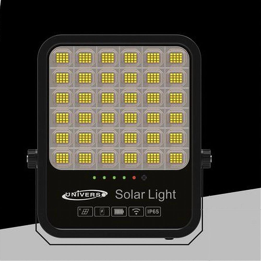Trade Shop - Faro Led Proiettore 400w Ip65 Cct 3in1 Con Pannello Solare Telecomando Ry-400w-3c -