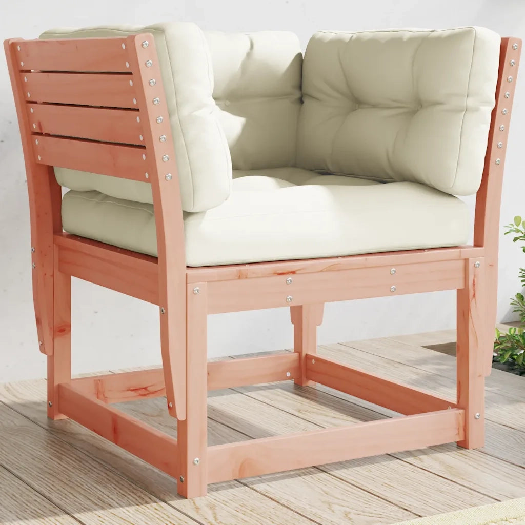 Divano Giardino Braccioli con Cuscini Legno Massello di Douglas 844697