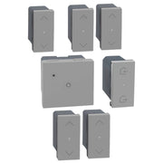 Bticino starter kit tapparelle smart con gateway e 5 comandi *** colore grigio, confezione 1