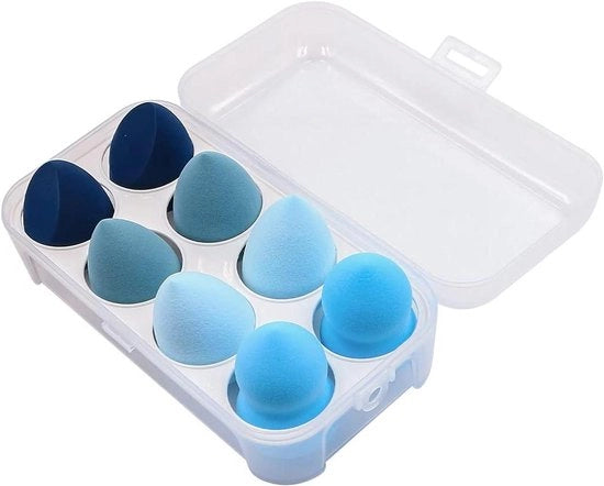 Set di spugne per makeup - 8 pezzi - Creme e powder per base - Accessori per makeup