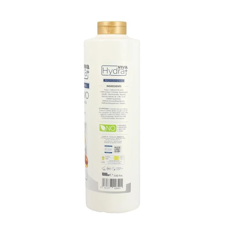 HYDRA VIVA+ BALSAMO PROFESSIONALE IN FORMATO DA 1 LT ALL'ARGAN E KERATINA
