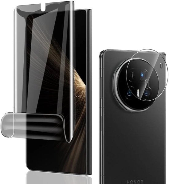 Display e Protezione per Camera per Honor Magic V5 con TPU e Vetro Tempered Glass