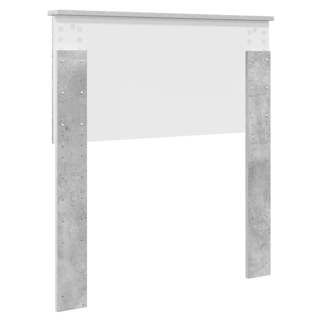 Testiera | Testata Grigio cemento Legno multistrato