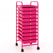 Carrello portaoggetti con ruote 32,5 x 37 x 86 cm pratico da usare salvaspazio stile moderno ferro roe 20_0011357