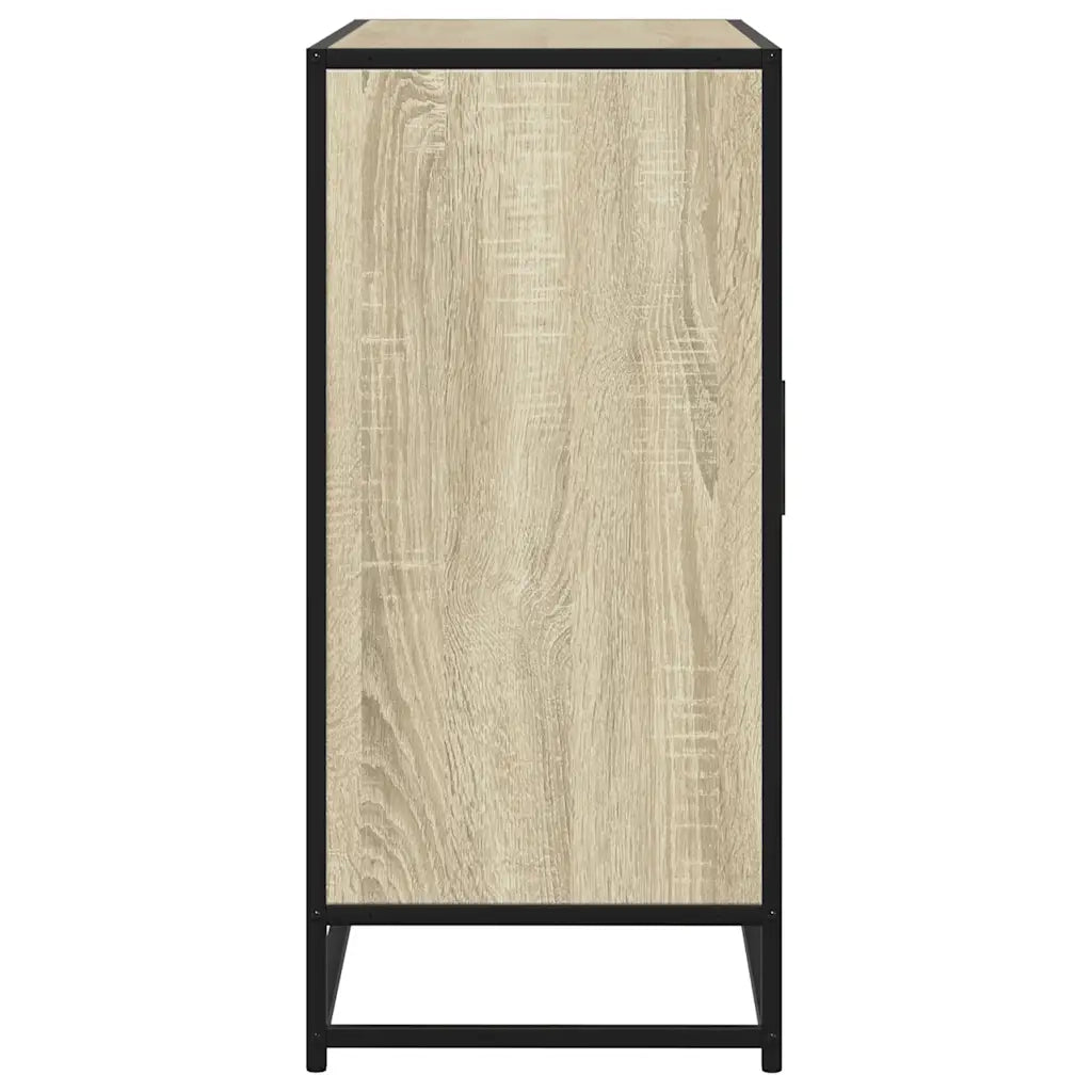 Credenza Rovere Sonoma 92x35x76 cm in Legno Multistrato