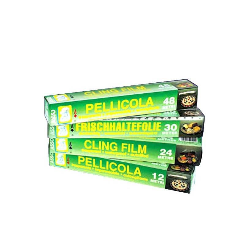 Pellicola Alimenti Trasparente m 30 h 0,28 Asso