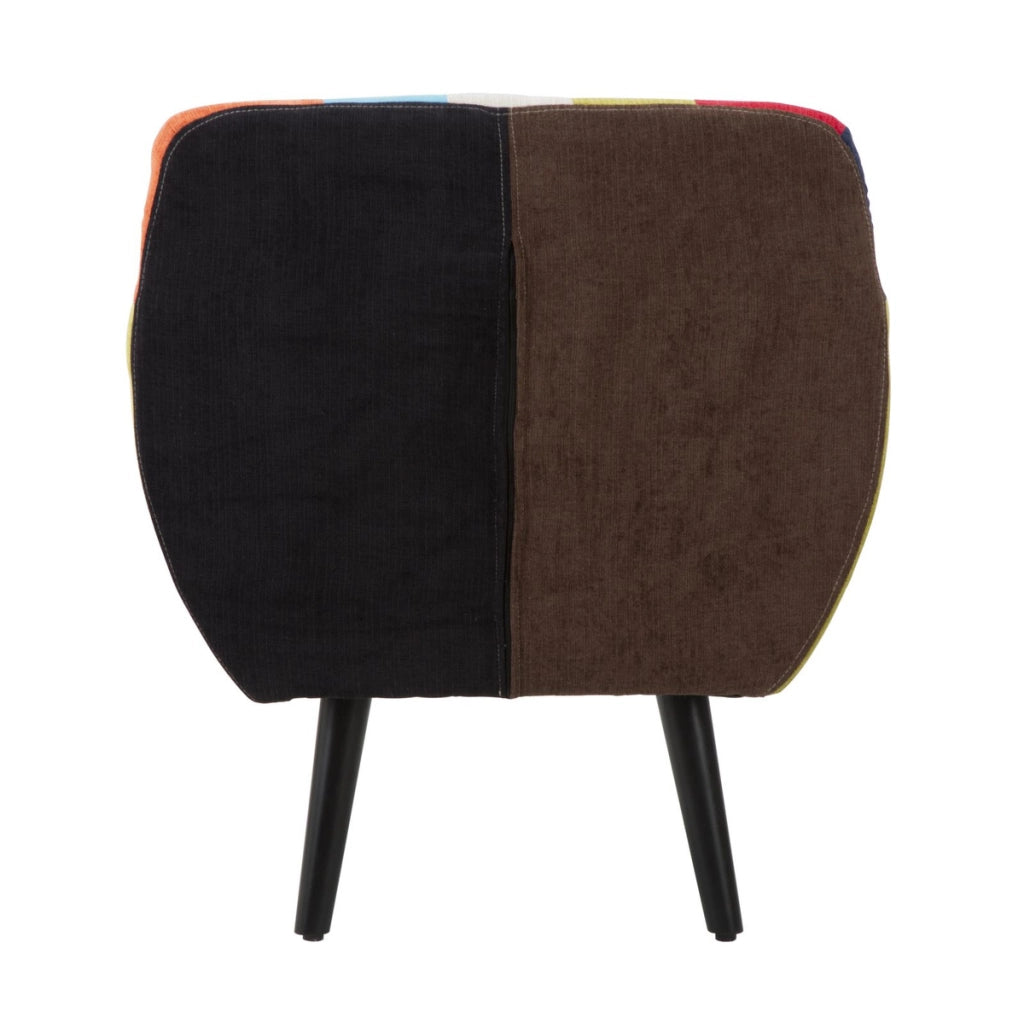 Poltrona Imperial New patchwork capitonne multicolor 67x57x73 cm
