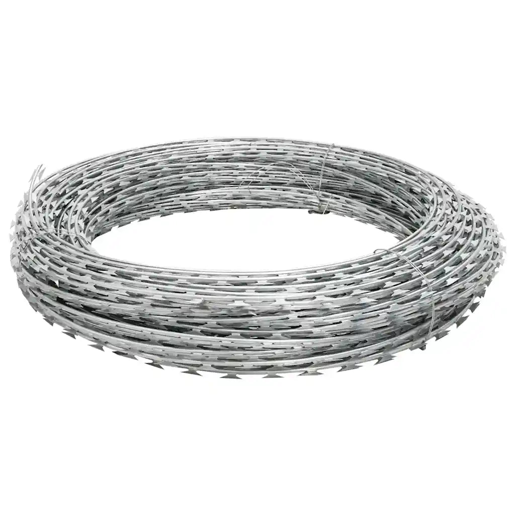 Filo Spinato Fermagliato con Clip in Acciaio Zincato 300 m 143338
