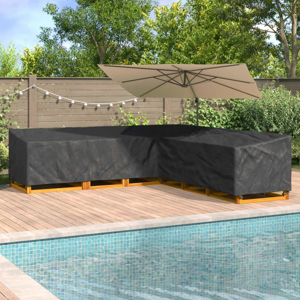 Copertura per mobili Nero 300 x 300 x 80 cm Tessuto Oxford 210D 4105669