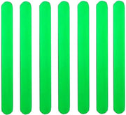 24 strisce antiscivolo, strisce antiscivolo per doccia, strisce antiscivolo fluorescenti, adesivi illuminanti, tappeti antiscivolo per doccia, tappeti antiscivolo per gradini, 20 x 2 cm