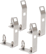 Sostituto di carico in acciaio inossidabile - 4 pezzi - Adatto a scale, kayak, legna da ardere - Accessori per tetto - Montaggio facile - Blocco di carico