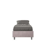 Letto Singolo Sommier 80x210 cm con Rete Azelia Glicine