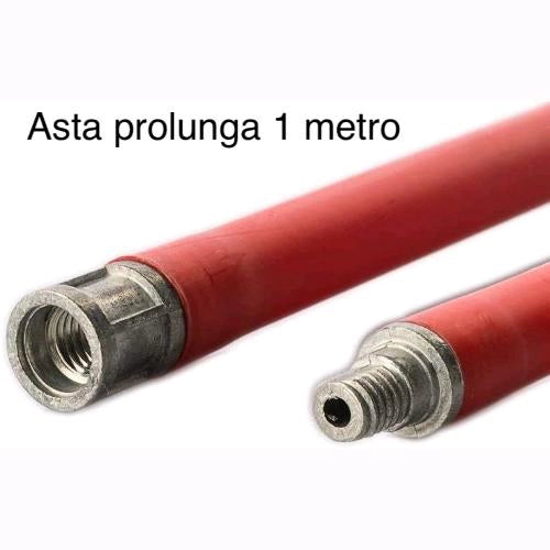 Kit Spazzacamino Pulizia Canne Fumarie 6 Metri con Scovolo in Acciaio Ø20 cm con Guanti in OMAGGIO
