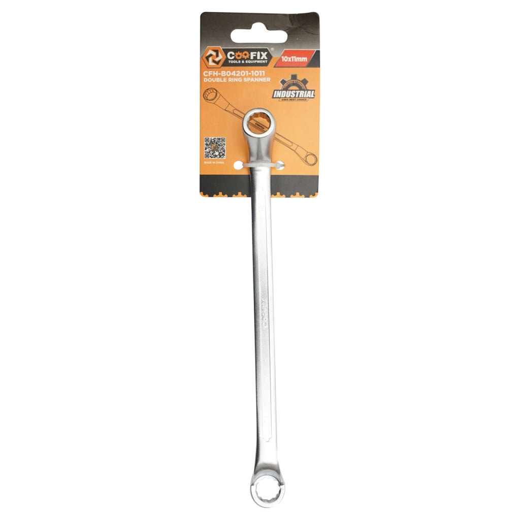 Chiave a cricchetto doppia 10x11 mm professionale Coofix