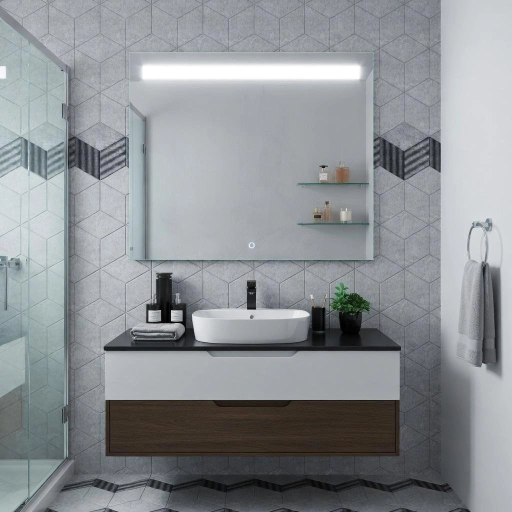 Specchio illuminazione led cm 60x70 - mod. L211