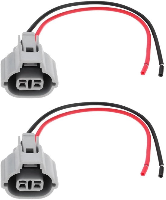 Connettore 2 Pin per Marcia di Semaforo - Lunghezza del Cavo 15 cm - Numero di Ordine 7223-1324 - Materiale Kunststof/Koper - Compatibile con Chevrolet Camaro 2010-2022 - Connessione per Marcia di Semaforo