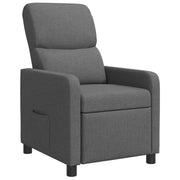 Poltrona reclinabile Grigio Scuro Tessuto 42034818
