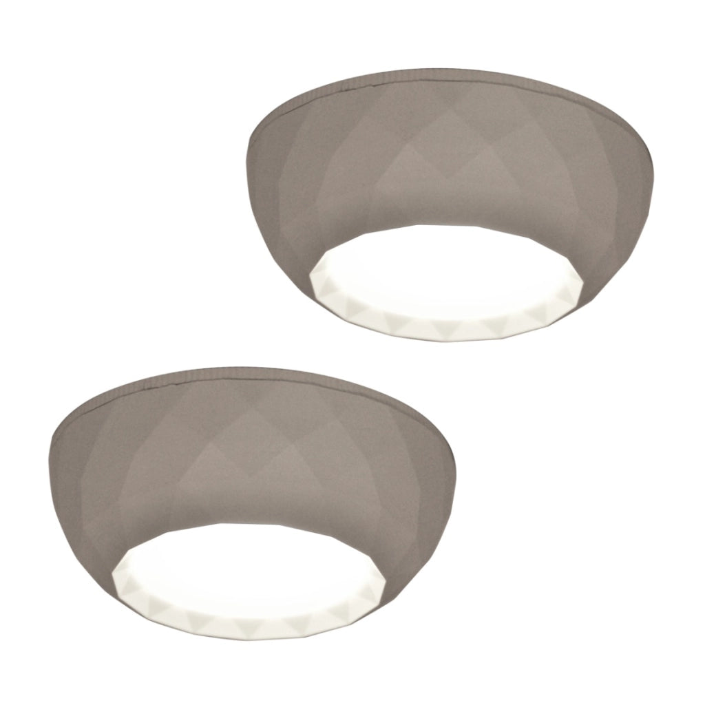 Lampada sottopensile LED Polux 311122 4000K 2 pz a batteria