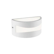 Applique Led a Parete da Esterno o Interno Lampada Illuminazione Tibet Sovil Colore: Bianco