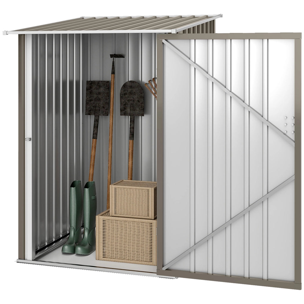 Casetta da Giardino ¨C Minimal ¨C Grigio 100x103x160 cm