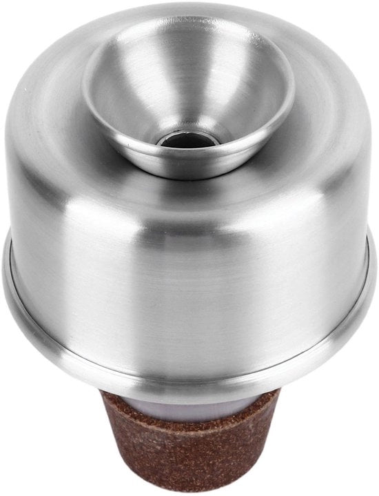 Tromba silenziante in lega di alluminio - Silenziatore di prova - Leggero - Portatile - Design ergonomico - Ideale per esibizioni di jazz - Silenziatore