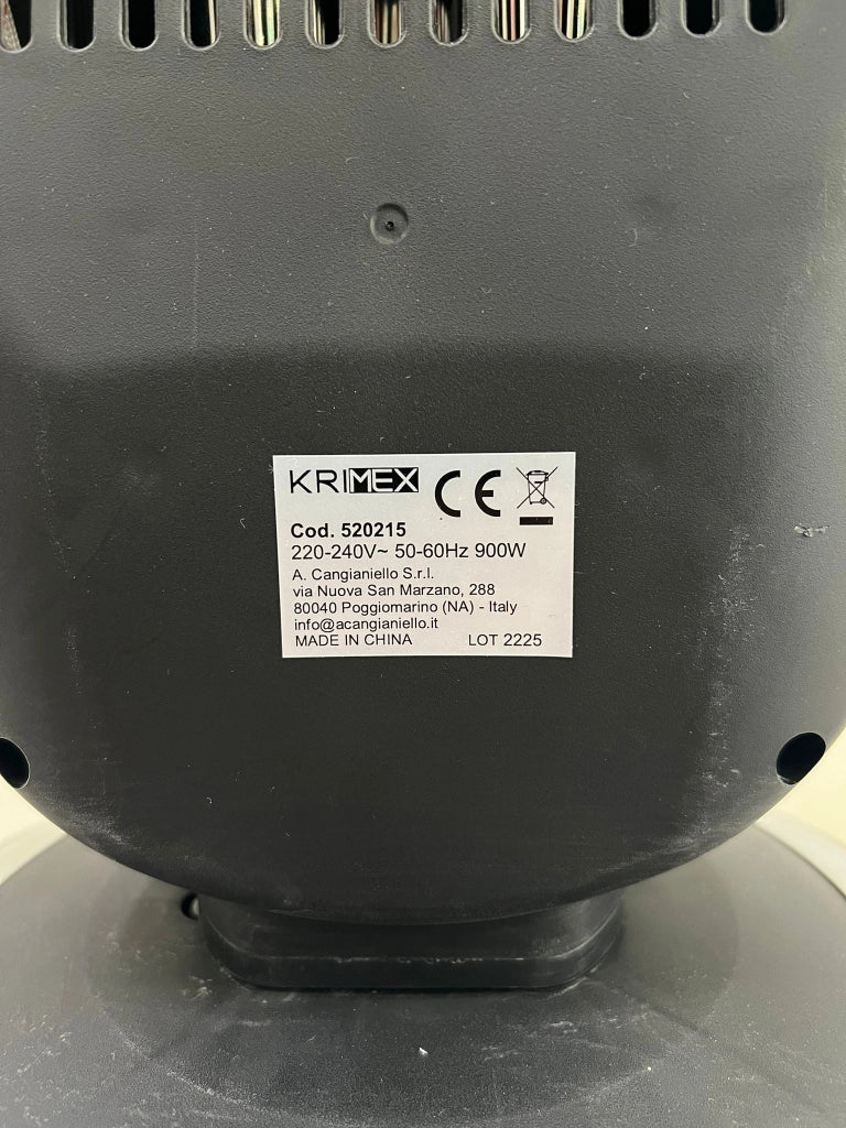 Stufa al carbonio Krimex 450/900 W