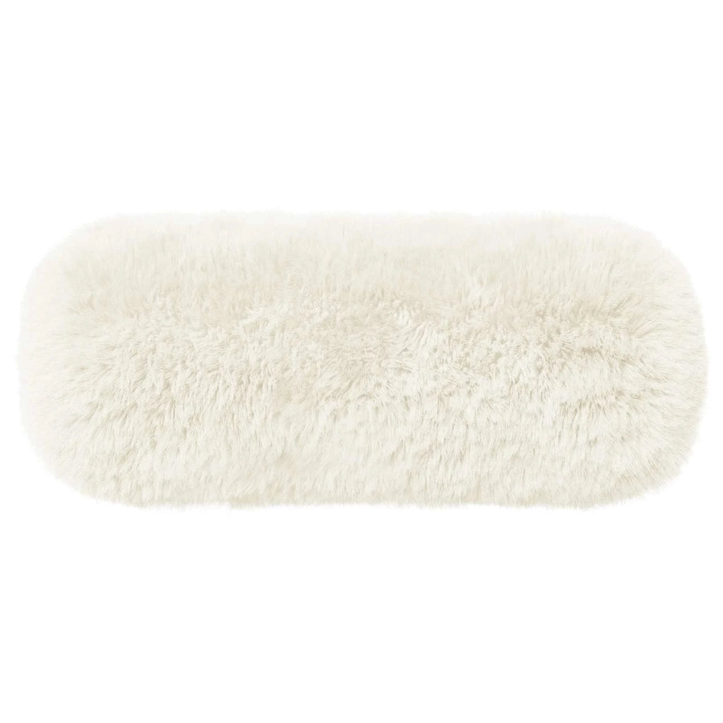 Federa 6 pcs HEERLEN Bianco Ø 15 x 40 cm Fleece PV 923392